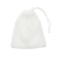 Exfoliating lather pouch
