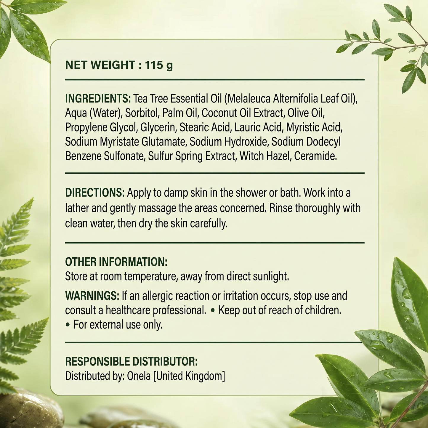 Onela® Antifungal Purifying Soap